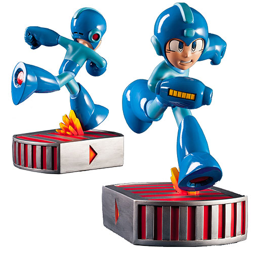 Mega Man Running Mega Man 13-Inch Statue